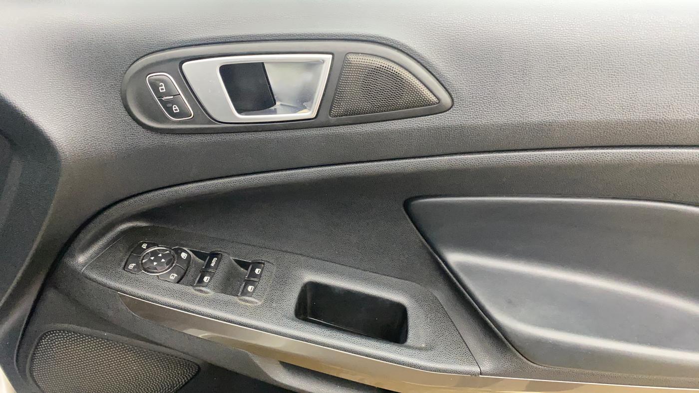 2018 Ford Ecosport TREND + 1.5L PETROL AT, CNG, Automatic, 60,393 km, Driver Side Door Panels Control