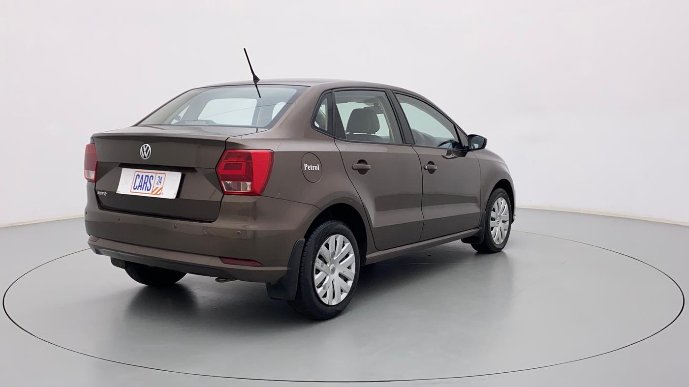 2016 Volkswagen Ameo COMFORTLINE 1.2L, Petrol, Manual, 76,919 km, Right Back Diagonal