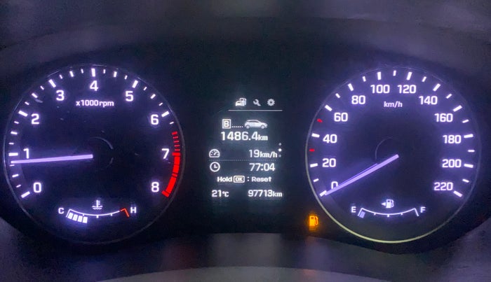 2017 Hyundai i20 Active 1.2 SX, Petrol, Manual, 97,667 km, Odometer Image