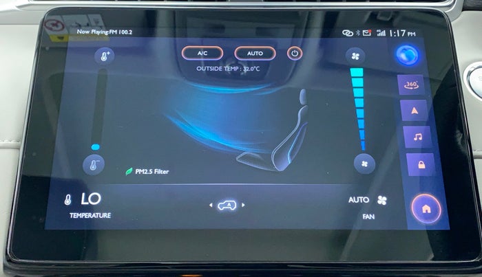 2022 MG ASTOR SHARP (O) 1.5 CVT IVORY, Petrol, Automatic, 2,091 km, Automatic Climate Control