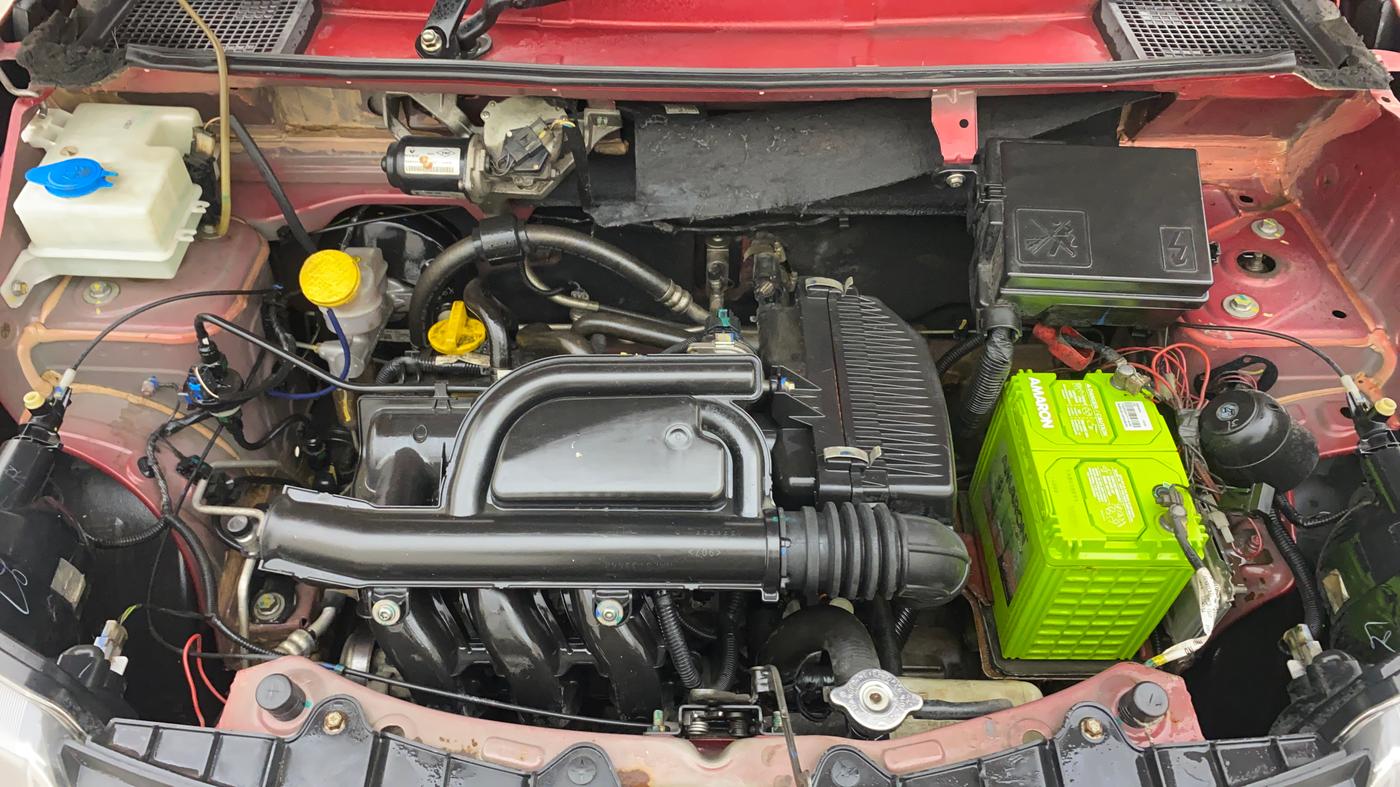 2015 Renault Kwid RXL, Petrol, Manual, 22,255 km, Engine View