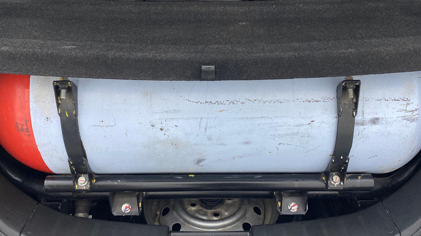 2015 Maruti Wagon R 1.0 LXI CNG, CNG, Manual, 64,616 km, Boot Inside