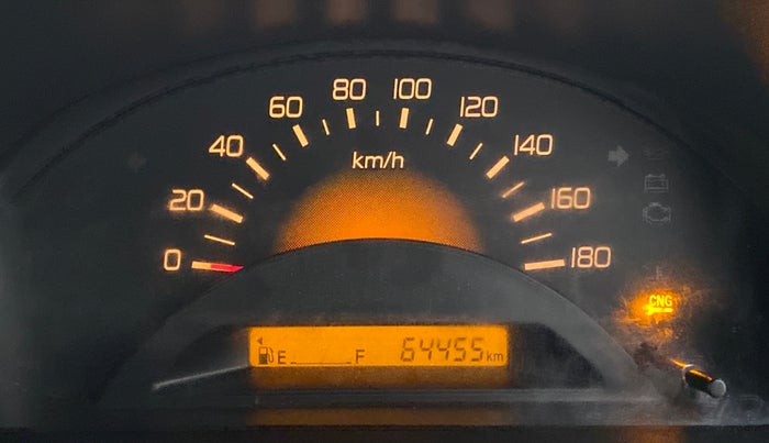 2015 Maruti Wagon R 1.0 LXI CNG, CNG, Manual, 64,616 km, Odometer Image