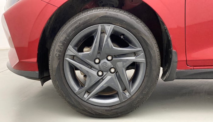 2021 Hyundai NEW I20 SPORTZ 1.2 MT, Petrol, Manual, 11,601 km, Left Front Wheel