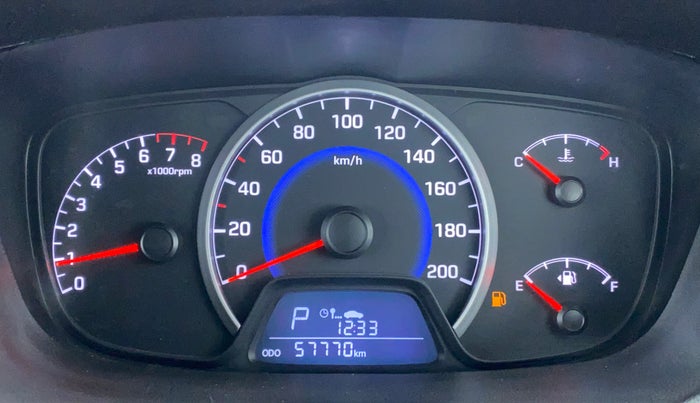 2014 Hyundai Grand i10 ASTA 1.2 AT VTVT, Petrol, Automatic, 57,770 km, Odometer Image