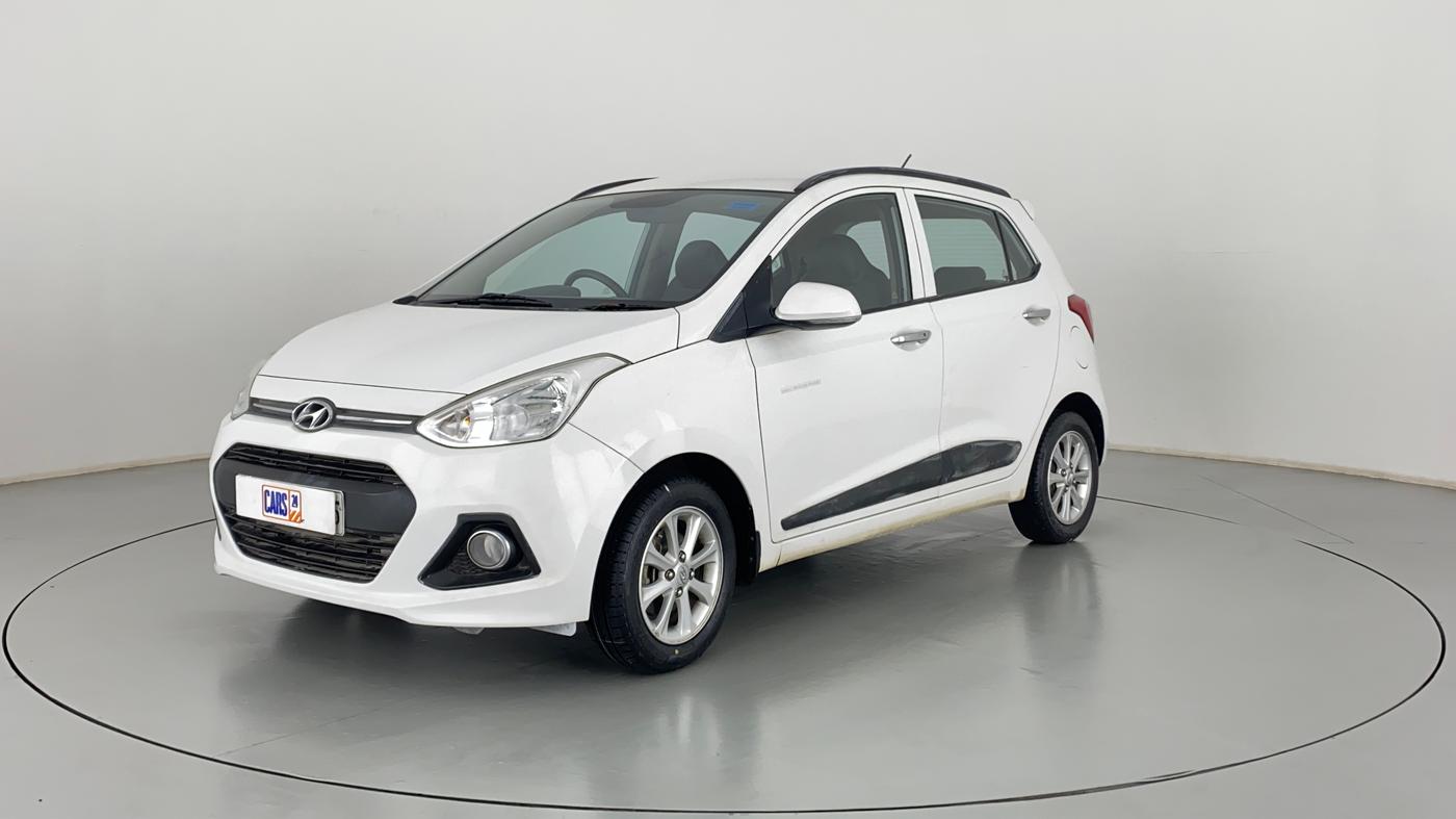 2014 Hyundai Grand i10 ASTA 1.2 AT VTVT, Petrol, Automatic, 57,770 km, Left Front Diagonal