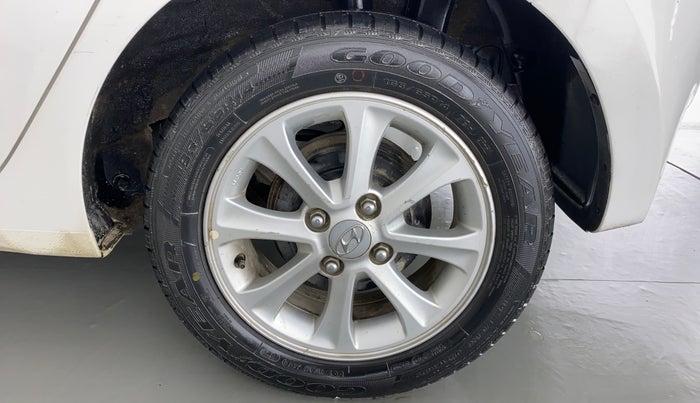 2014 Hyundai Grand i10 ASTA 1.2 AT VTVT, Petrol, Automatic, 57,770 km, Left Rear Wheel