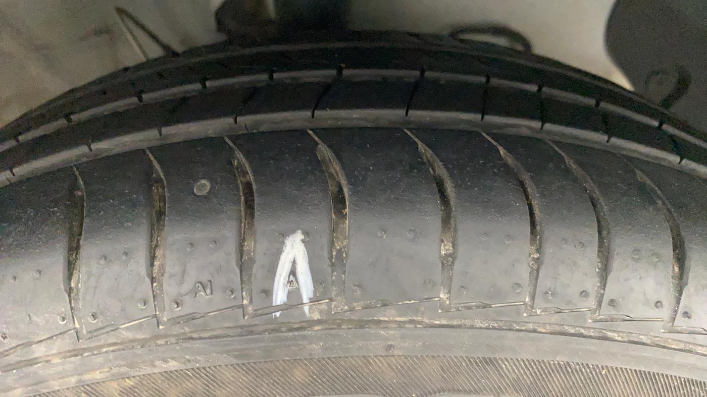 2018 Hyundai NEW SANTRO ASTA 1.1 MT, Petrol, Manual, 7,017 km, Right Front Tyre Tread