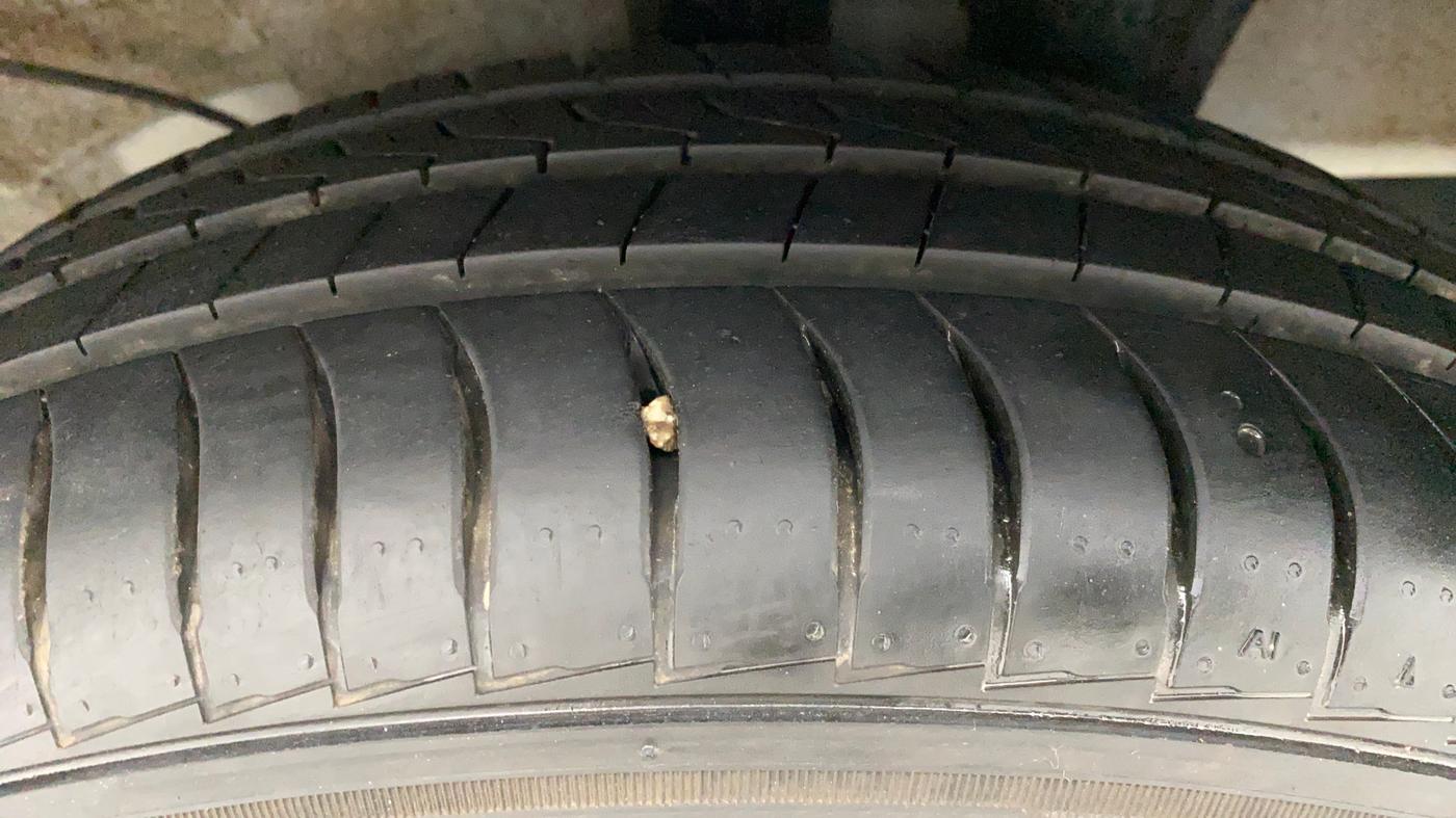 2018 Hyundai NEW SANTRO ASTA 1.1 MT, Petrol, Manual, 7,017 km, Left Rear Tyre Tread