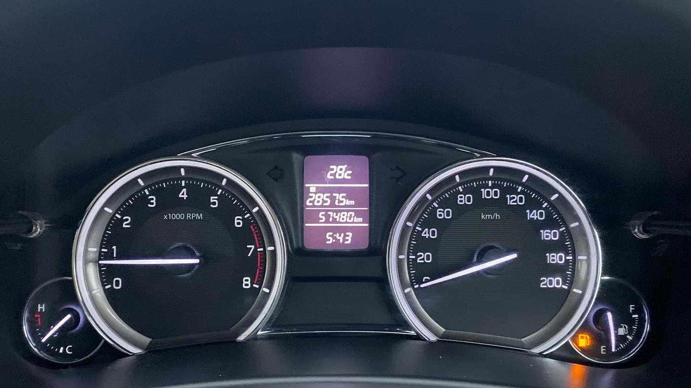 2015 Maruti Ciaz ZXI, Petrol, Manual, 57,465 km, Odometer Image