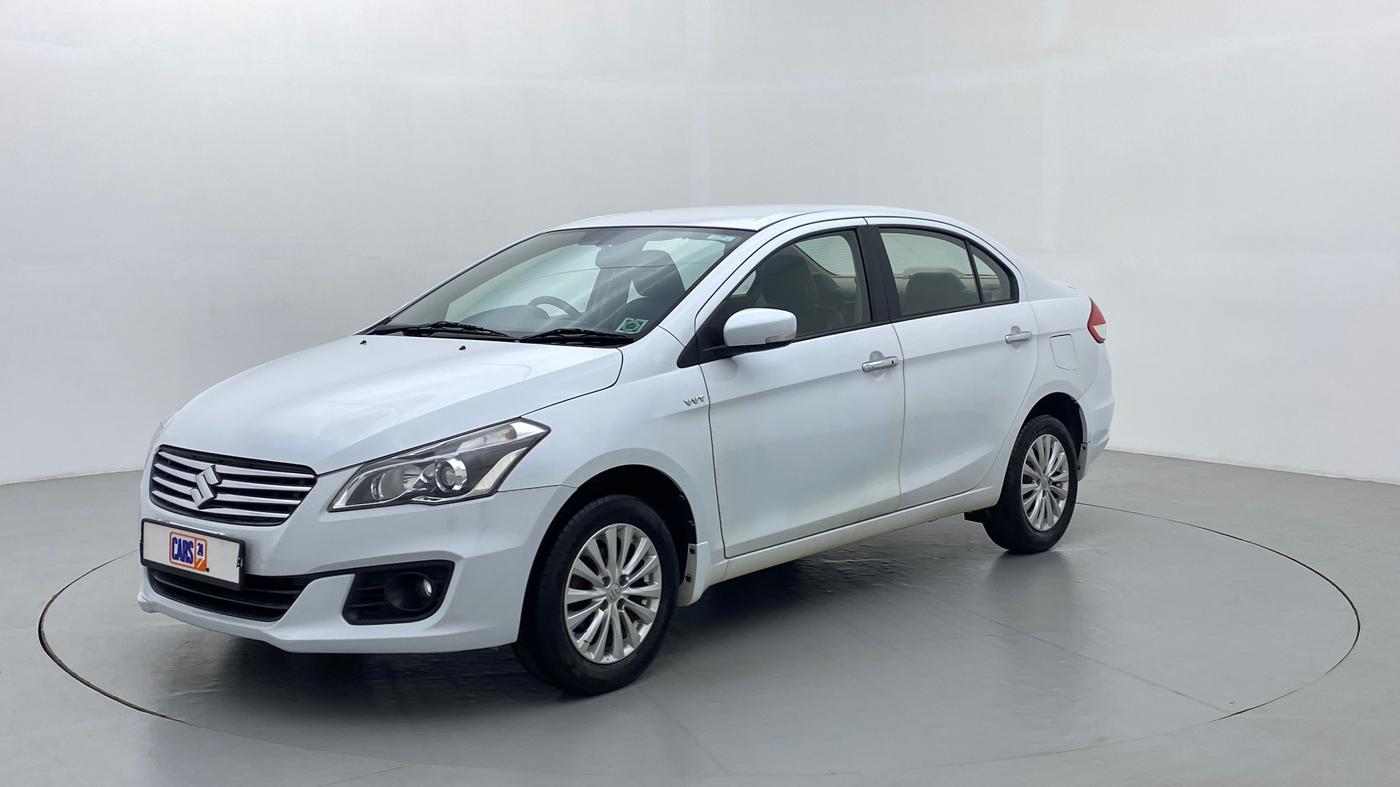 2015 Maruti Ciaz ZXI, Petrol, Manual, 57,465 km, Left Front Diagonal