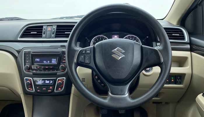 2015 Maruti Ciaz ZXI, Petrol, Manual, 57,465 km, Steering Wheel Close Up