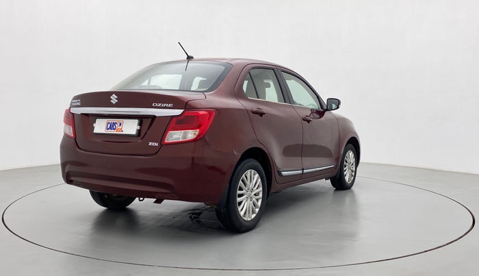 2017 Maruti Dzire ZDI AMT, Diesel, Automatic, 86,985 km, Right Back Diagonal