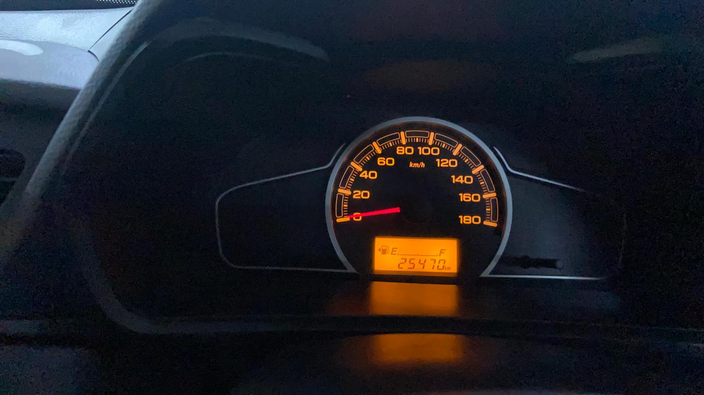 2020 Maruti Alto LXI, Petrol, Manual, 25,461 km, Odometer Image
