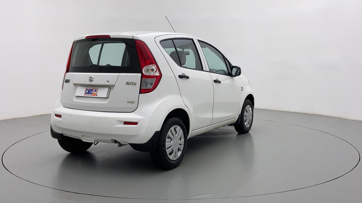 2015 Maruti Ritz LXI, Petrol, Manual, 10,663 km, Right Back Diagonal