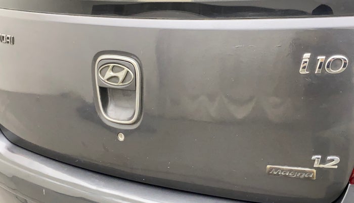 2011 Hyundai i10 MAGNA 1.2, Petrol, Manual, 65,632 km, Dicky (Boot door) - Minor scratches