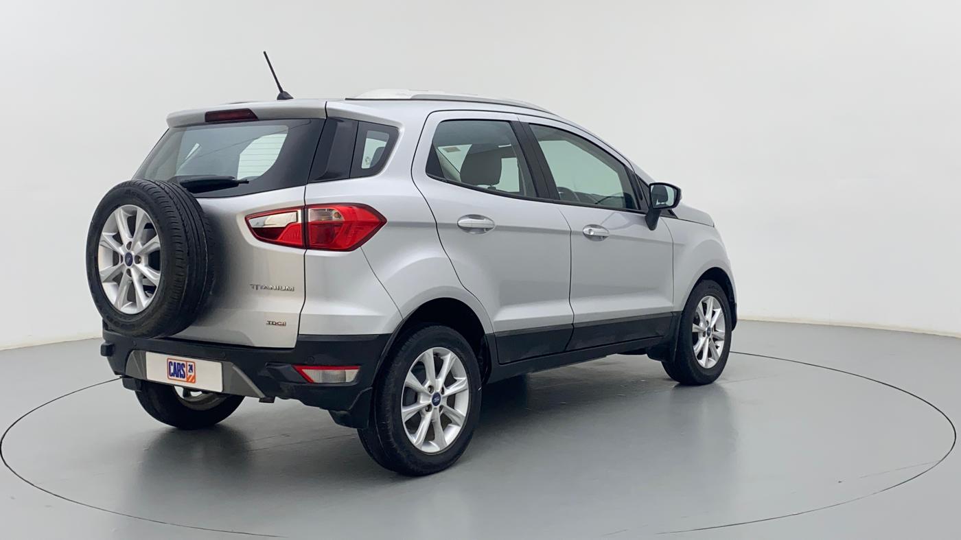 2018 Ford Ecosport 1.5TITANIUM TDCI, Diesel, Manual, 54,188 km, Right Back Diagonal