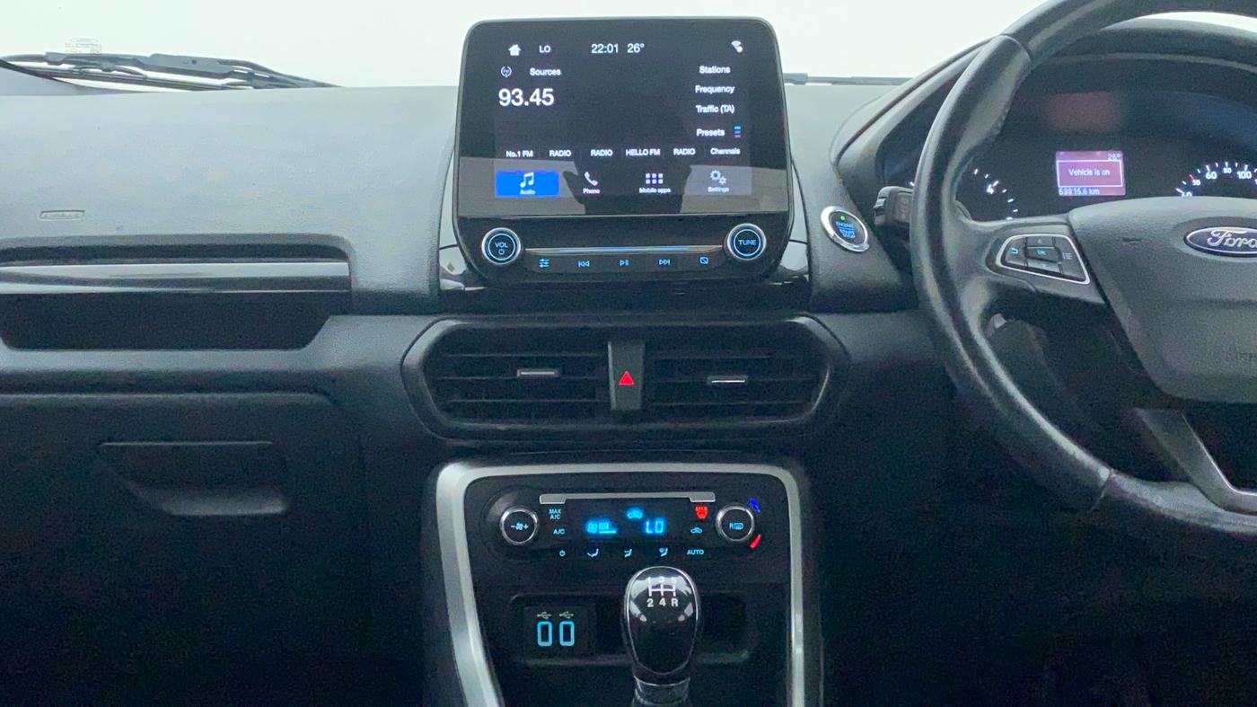 2018 Ford Ecosport 1.5TITANIUM TDCI, Diesel, Manual, 54,188 km, Air Conditioner