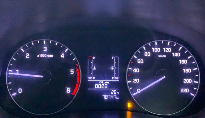 2017 Hyundai Creta 1.6 SX PLUS DIESEL, Diesel, Manual, 78,836 km, Odometer Image