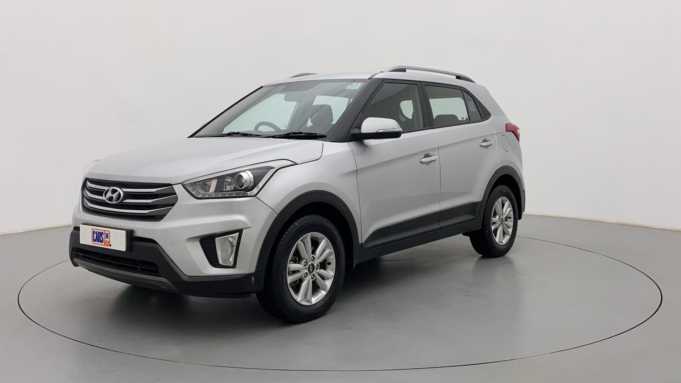 2017 Hyundai Creta 1.6 SX PLUS DIESEL, Diesel, Manual, 78,836 km, Left Front Diagonal