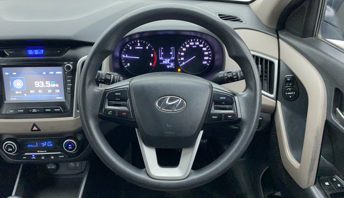 2017 Hyundai Creta 1.6 SX PLUS DIESEL, Diesel, Manual, 78,836 km, Steering Wheel Close Up