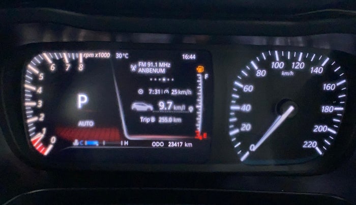 2022 Tata ALTROZ XZA PLUS, Petrol, Automatic, 23,458 km, Odometer Image