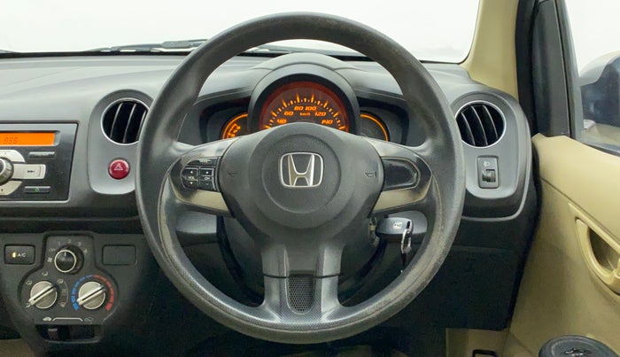 2014 Honda Amaze 1.2L I-VTEC S, Petrol, Manual, 46,599 km, Steering Wheel Close Up