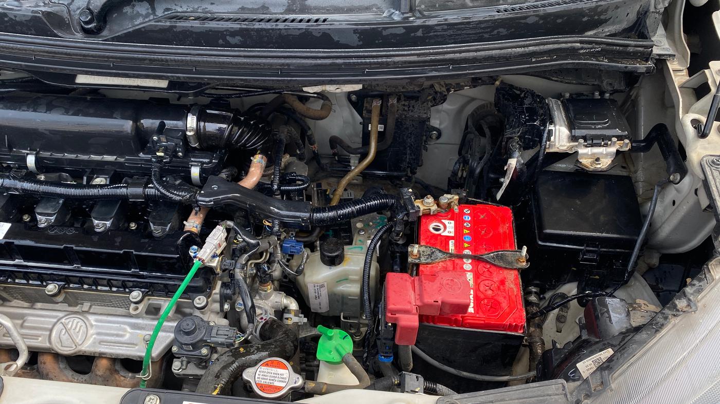 2022 Maruti New Wagon-R ZXI 1.2 AMT, Petrol, Automatic, 42,294 km, Engine View - Left
