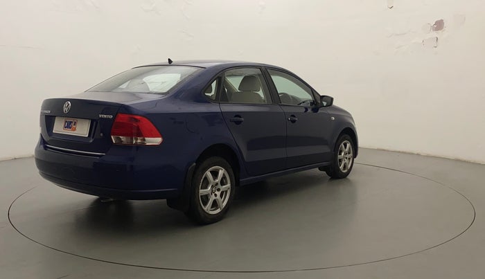 2012 Volkswagen Vento HIGHLINE 1.6 MPI, Petrol, Manual, 93,393 km, Right Back Diagonal
