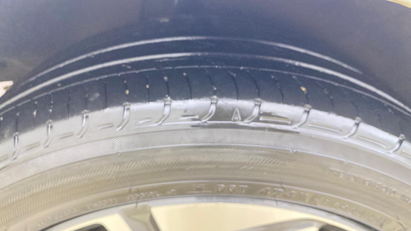 2019 Honda Civic 1.8L I-VTEC ZX CVT, Petrol, Automatic, 1,03,549 km, Right Rear Tyre Tread