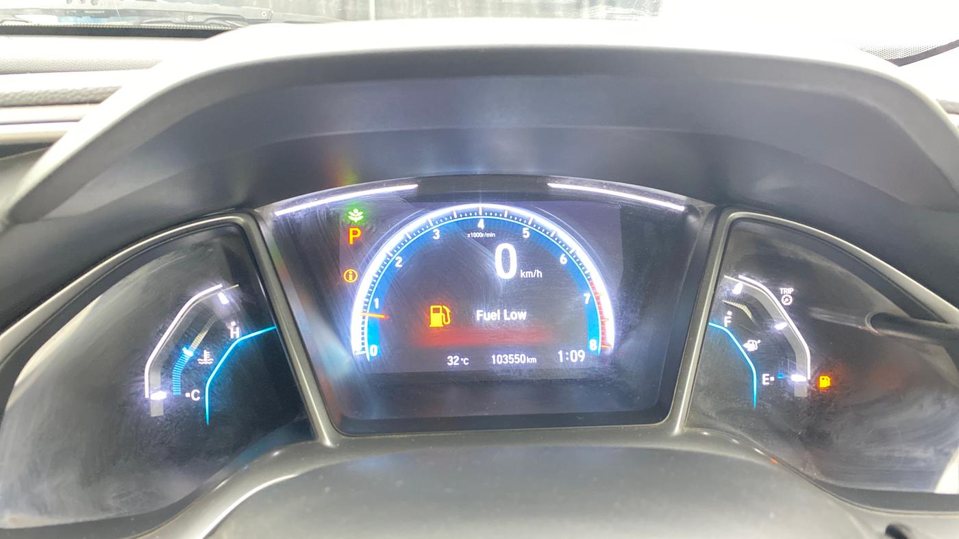 2019 Honda Civic 1.8L I-VTEC ZX CVT, Petrol, Automatic, 1,03,549 km, Odometer Image