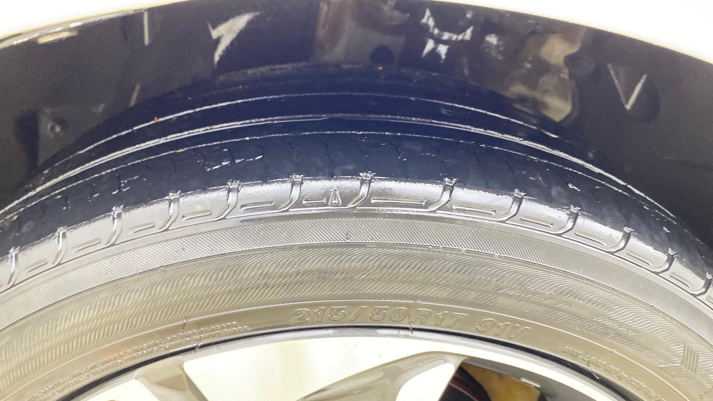 2019 Honda Civic 1.8L I-VTEC ZX CVT, Petrol, Automatic, 1,03,549 km, Left Front Tyre Tread