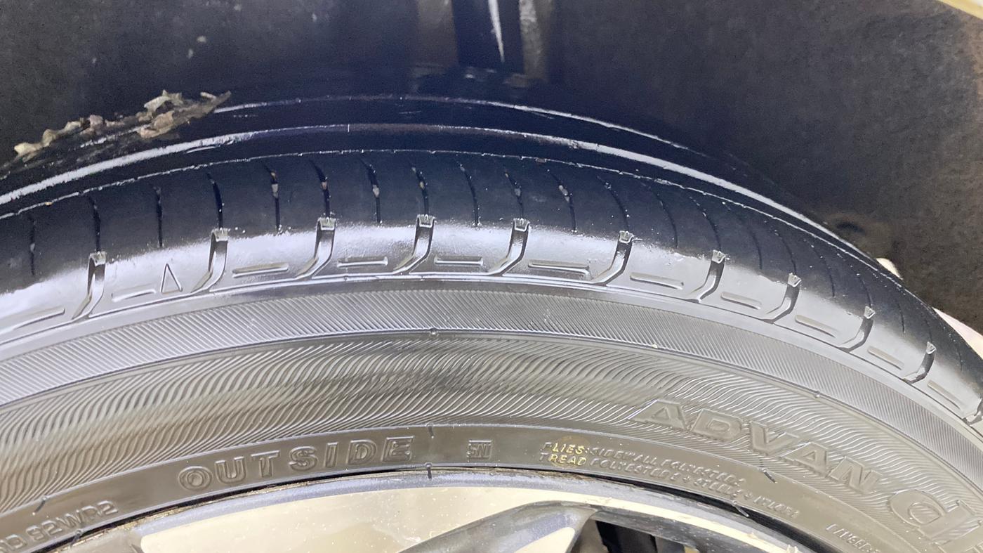 2019 Honda Civic 1.8L I-VTEC ZX CVT, Petrol, Automatic, 1,03,549 km, Left Rear Tyre Tread
