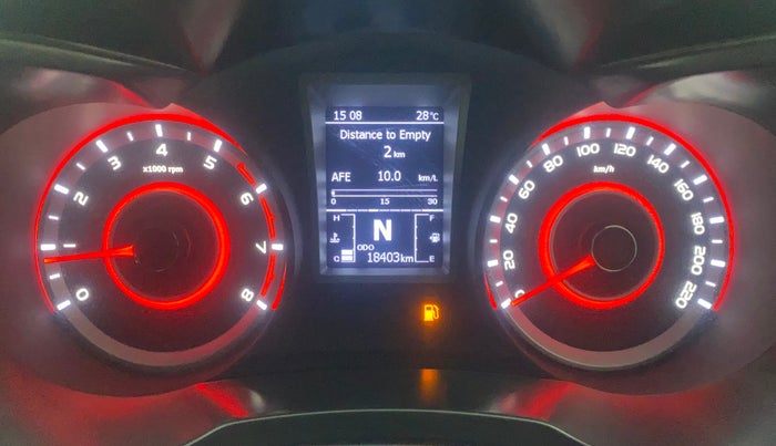 2023 Mahindra XUV300 W8 (O) 1.2 PETROL AMT, Petrol, Automatic, 18,366 km, Odometer Image