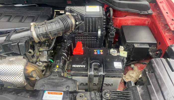 2023 Mahindra XUV300 W8 (O) 1.2 PETROL AMT, Petrol, Automatic, 18,366 km, Engine View - Left