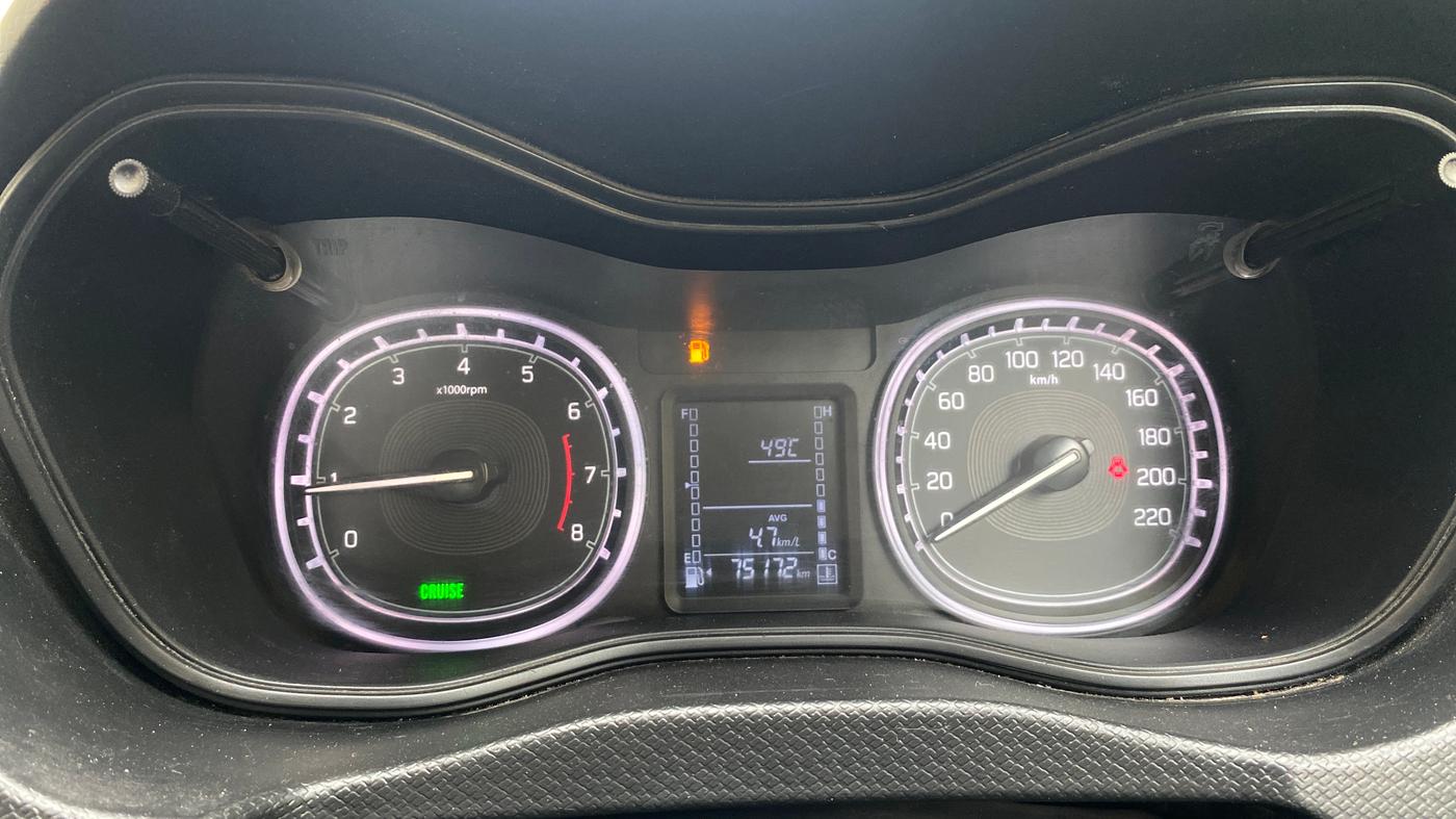 2021 Maruti Vitara Brezza ZXI PLUS, Petrol, Manual, 75,171 km, Odometer Image