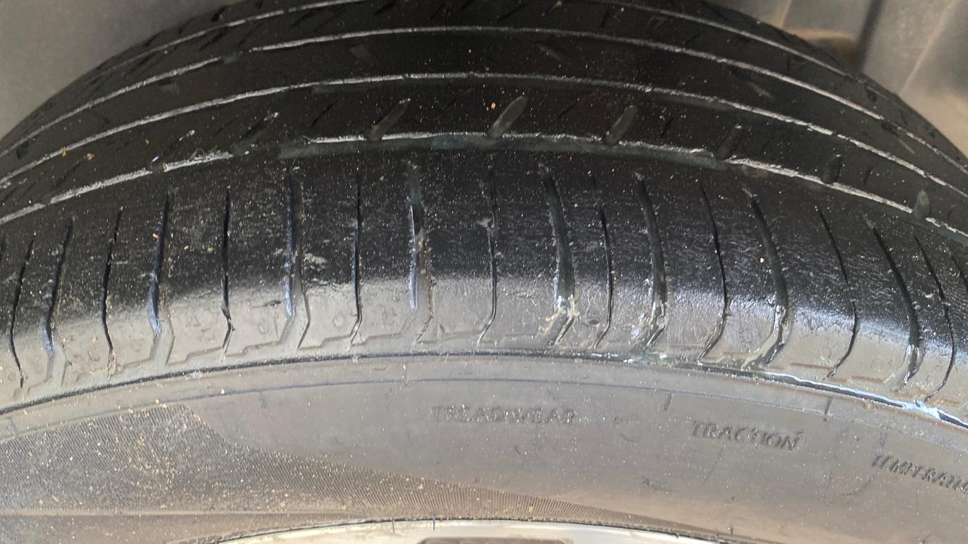 2021 Maruti Vitara Brezza ZXI PLUS, Petrol, Manual, 75,171 km, Left Rear Tyre Tread