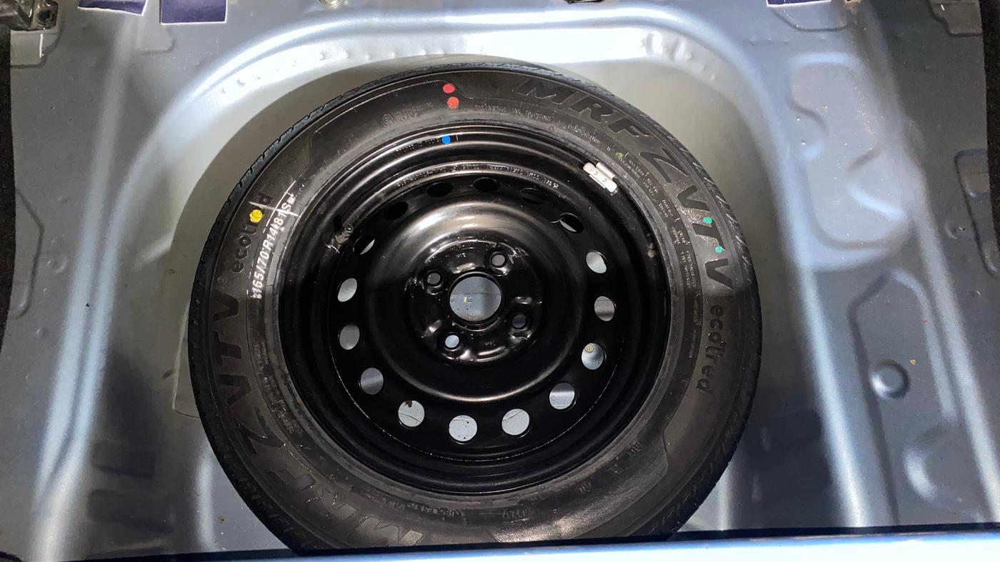 2024 Maruti New Wagon-R VXI 1.0 AMT, Petrol, Automatic, 13,724 km, Spare Tyre
