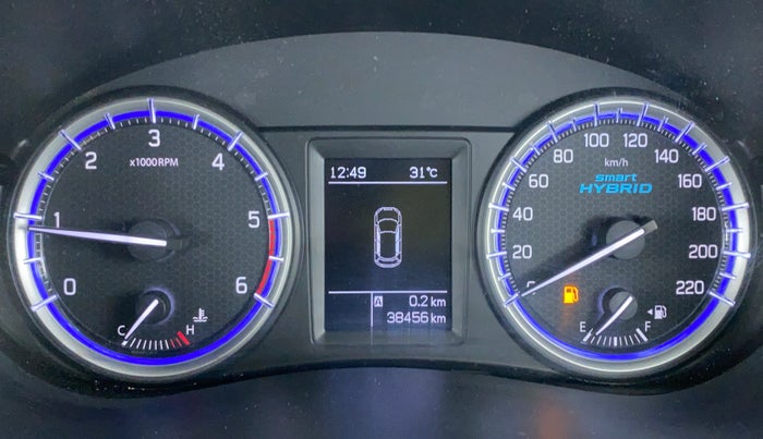 2017 Maruti S Cross ALPHA SHVS, Diesel, Manual, 38,780 km, Odometer Image