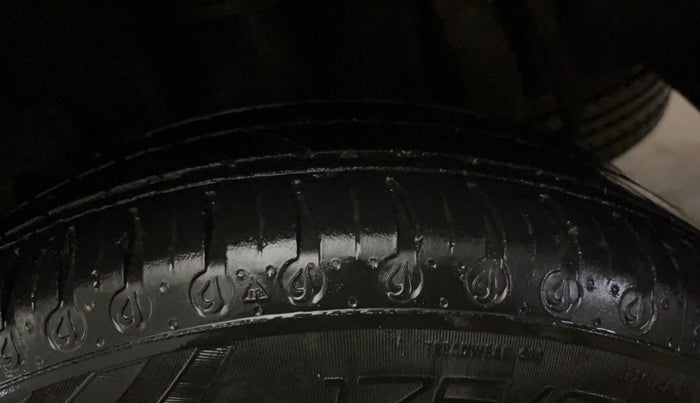 2024 Tata TIGOR XZA Plus iCNG , CNG, Automatic, 23,568 km, Left Rear Tyre Tread