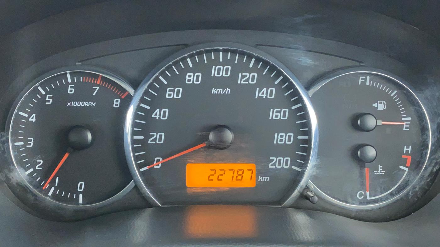 2009 Maruti Swift Dzire VXI 1.3, Petrol, Manual, 22,827 km, Odometer Image