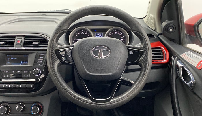 2017 Tata TIGOR Revotron XZA 1.2, Petrol, Automatic, 27,675 km, Steering Wheel Close Up