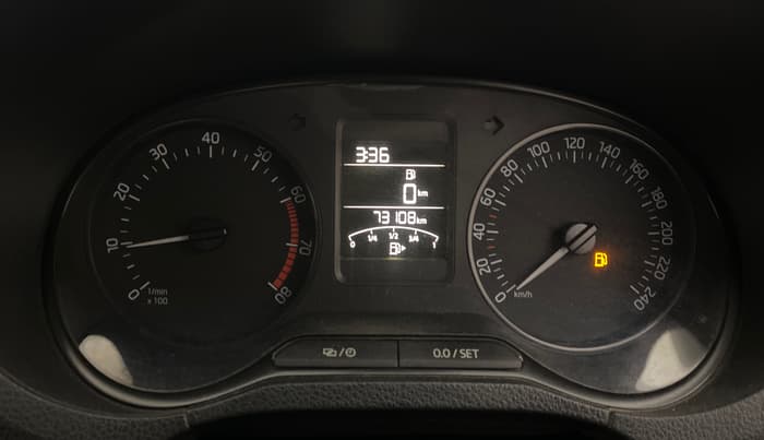 2018 Skoda Rapid 1.6 MPI STYLE PLUS MT, Petrol, Manual, 73,107 km, Odometer Image