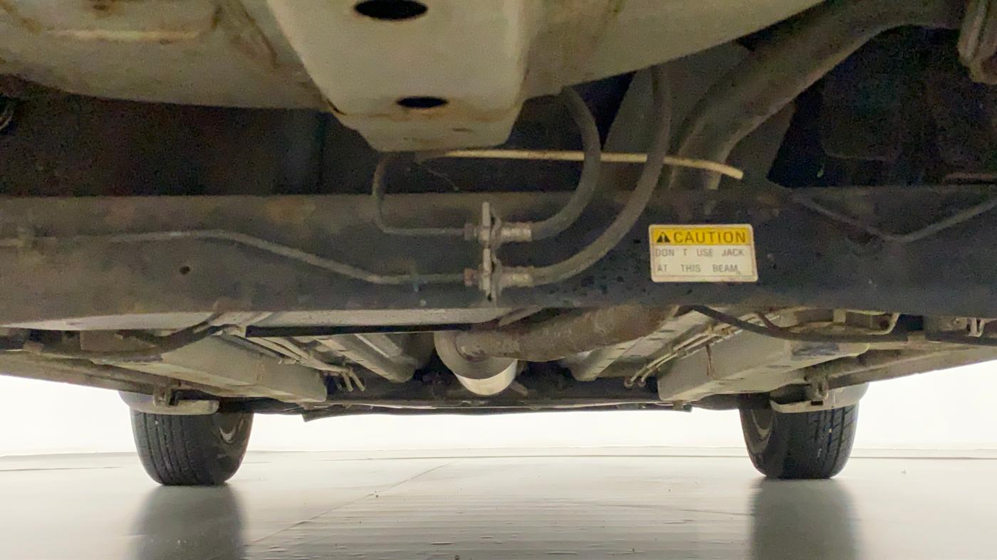 2016 Maruti Ritz ZXI, Petrol, Manual, 18,212 km, Rear Underbody