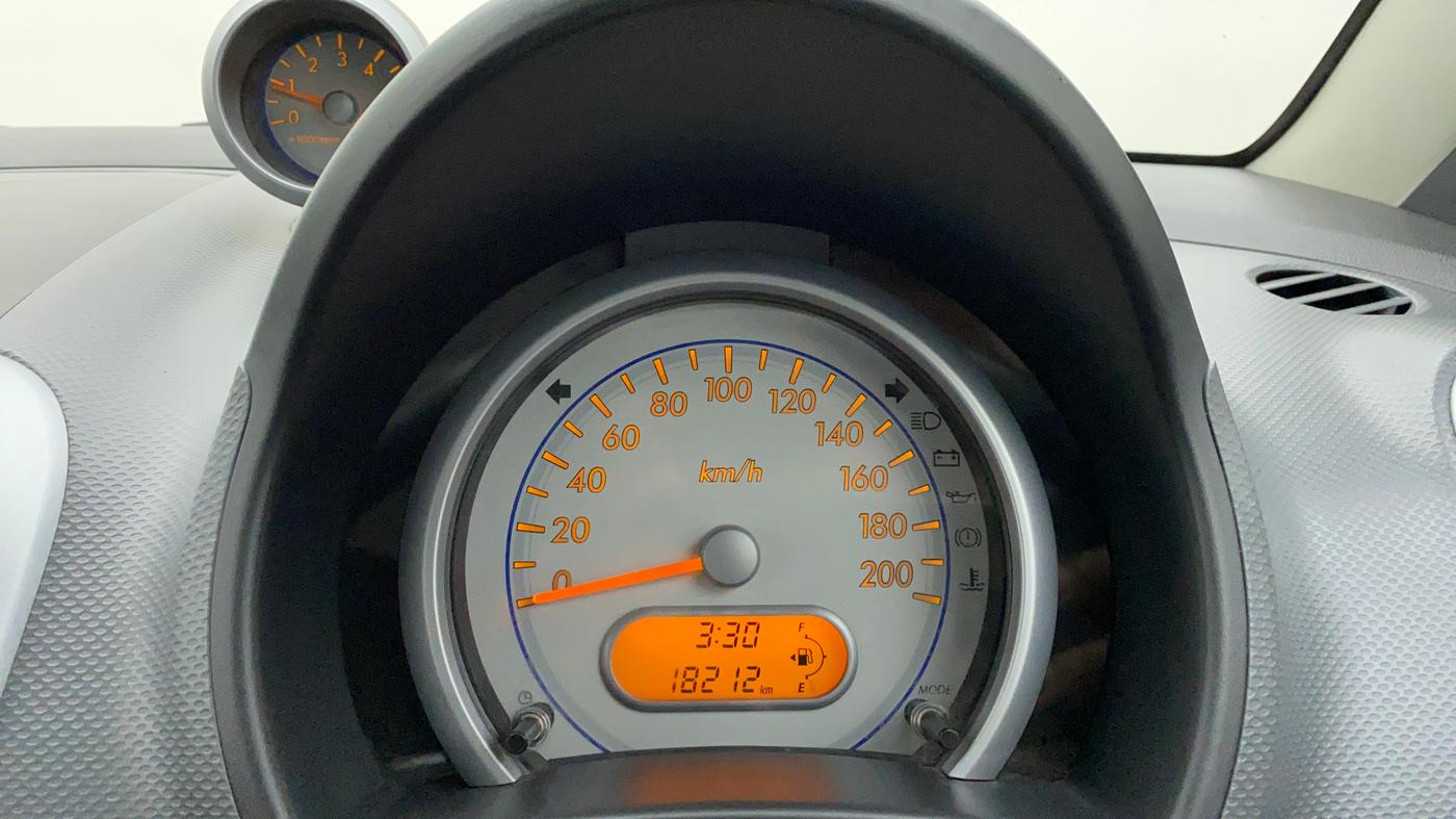 2016 Maruti Ritz ZXI, Petrol, Manual, 18,212 km, Odometer Image