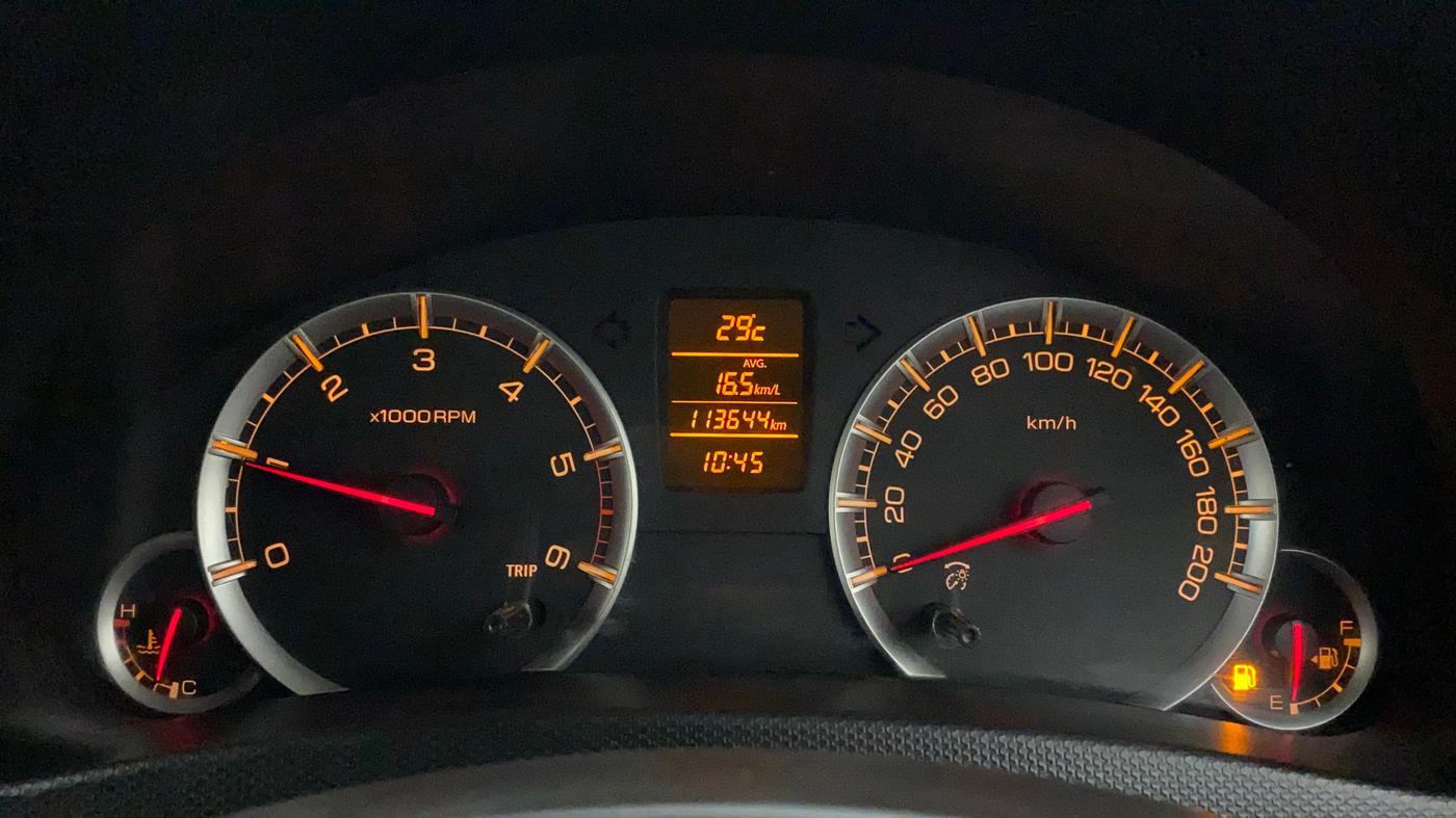 2014 Maruti Swift ZDI, Diesel, Manual, 1,13,644 km, Odometer Image