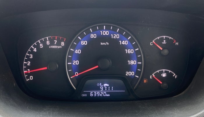 2014 Hyundai Xcent S 1.2, Petrol, Manual, 63,920 km, Odometer Image