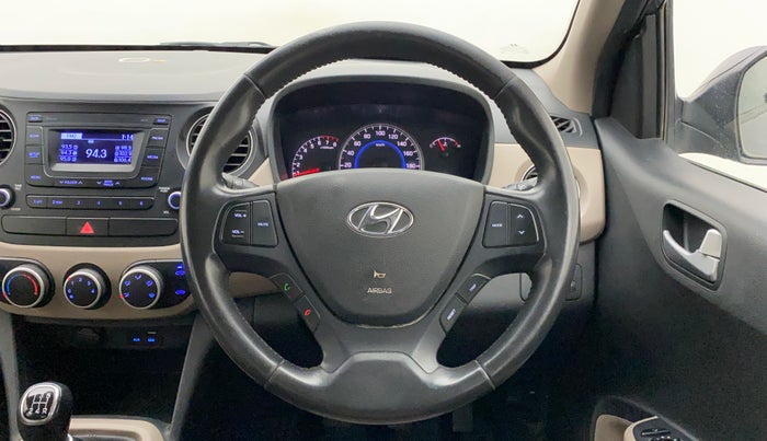 2016 Hyundai Grand i10 ASTA 1.2 KAPPA VTVT, Petrol, Manual, 72,107 km, Steering Wheel Close Up