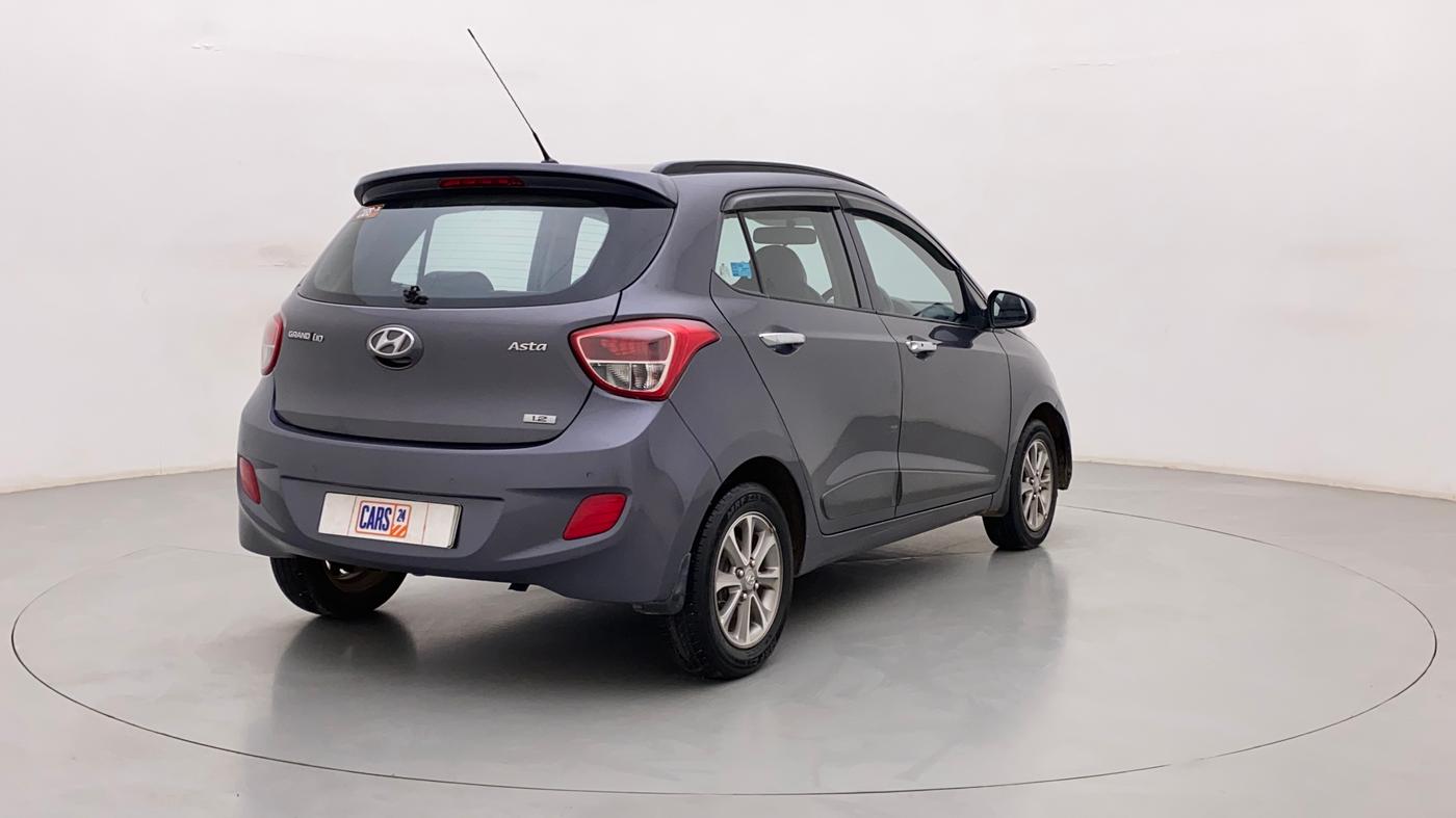 2016 Hyundai Grand i10 ASTA 1.2 KAPPA VTVT, Petrol, Manual, 72,107 km, Right Back Diagonal