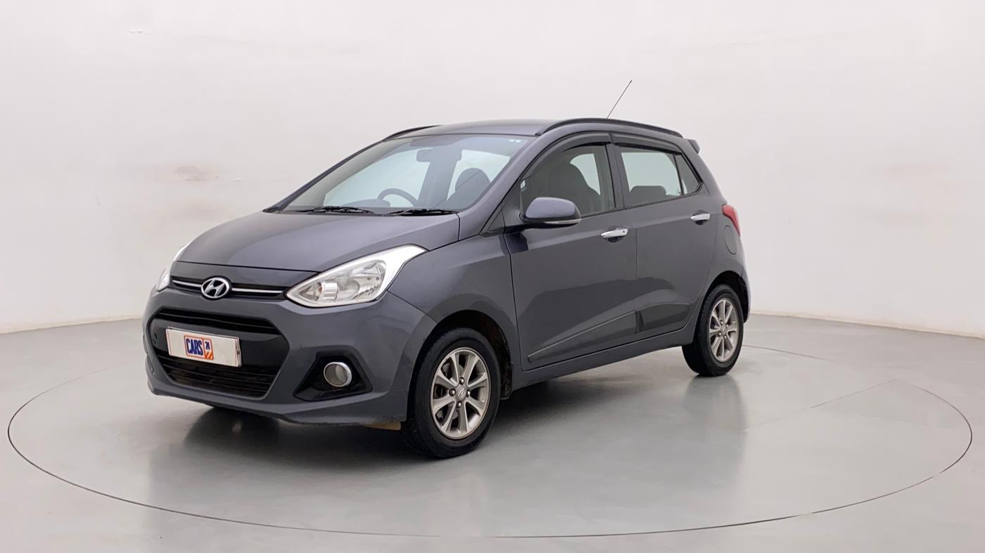 2016 Hyundai Grand i10 ASTA 1.2 KAPPA VTVT, Petrol, Manual, 72,107 km, Left Front Diagonal